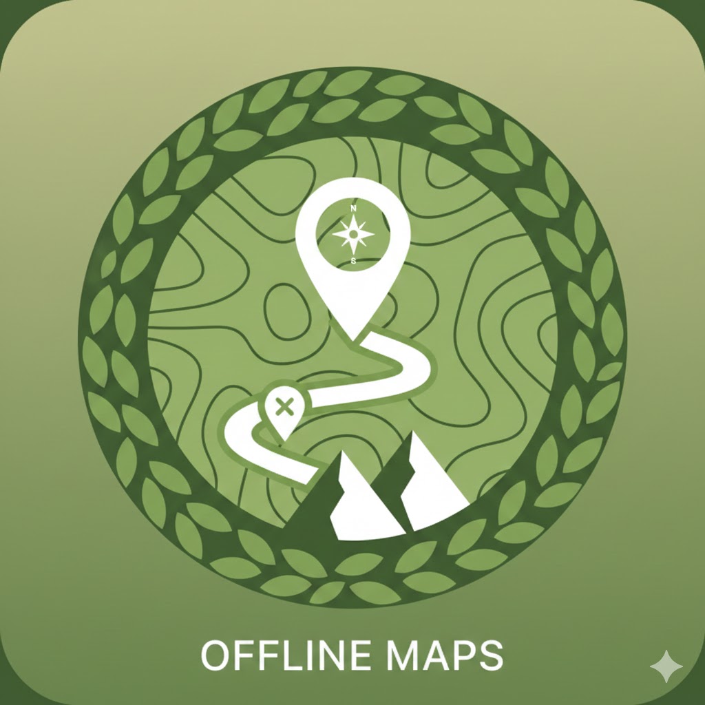 Offline maps icon